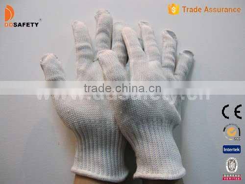 DDSAFETY Wholesale Cheap 13G HPPE Cut Resistance Gloves Guantes De Trabajo