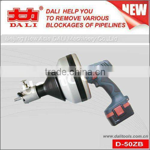 high-efficiency Drill Operated electric snake