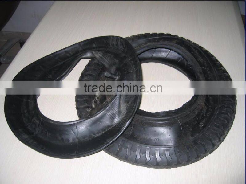 3.50-8/4.00-8 tyre and tube for tool cart use