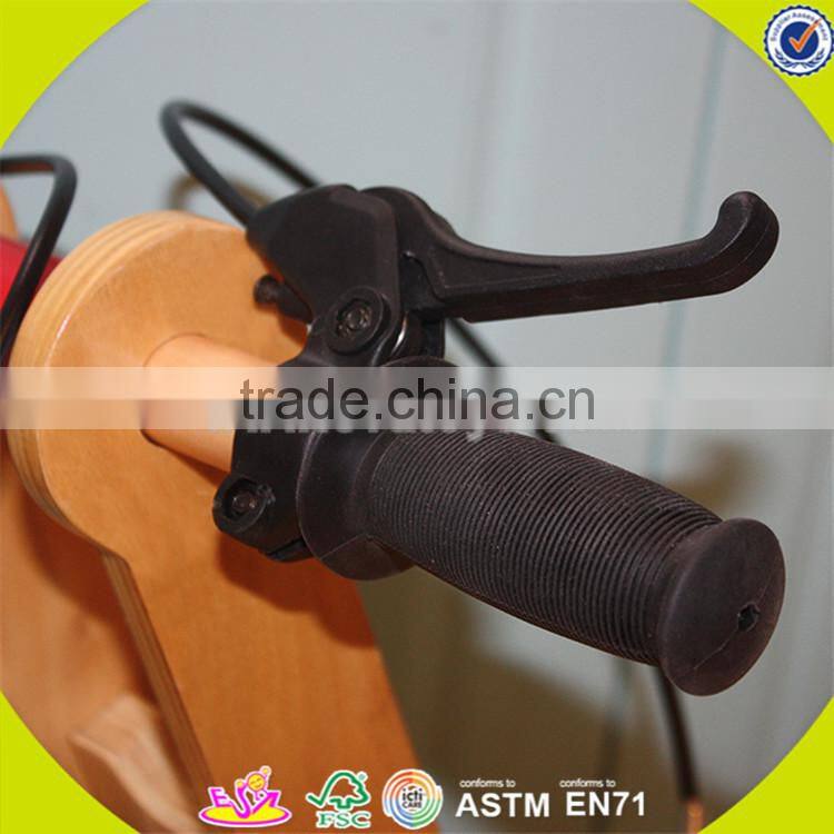 Wholesale top sale wooden bike toy for kids new fashion wooden bike toy great useful wooden bike toy W16C115