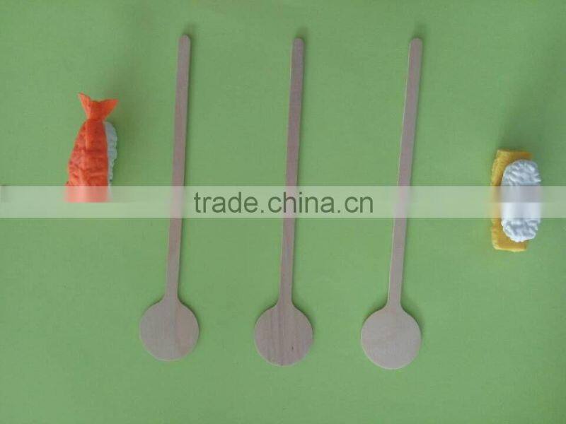 Utensil coffee stirrers wooden disposable 140*5*1.3 mm A grade chemical free