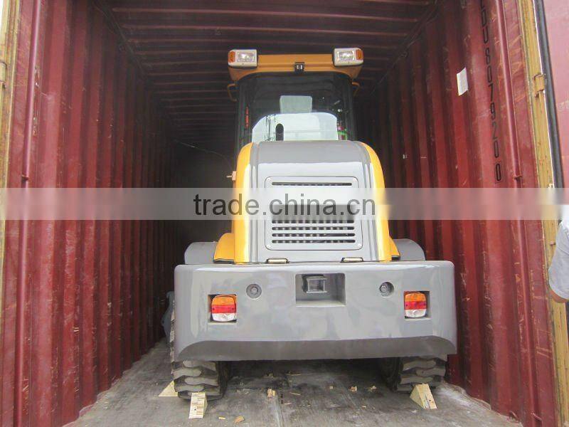 Europe style CE and EURO III engine ZL12F wheel loader