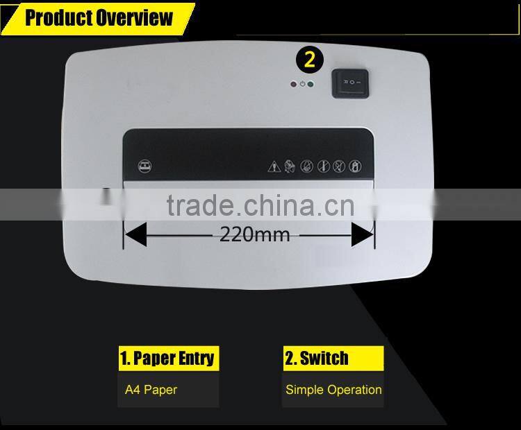 JP-2506M paper shredder Micro cut small office use Made in CHina