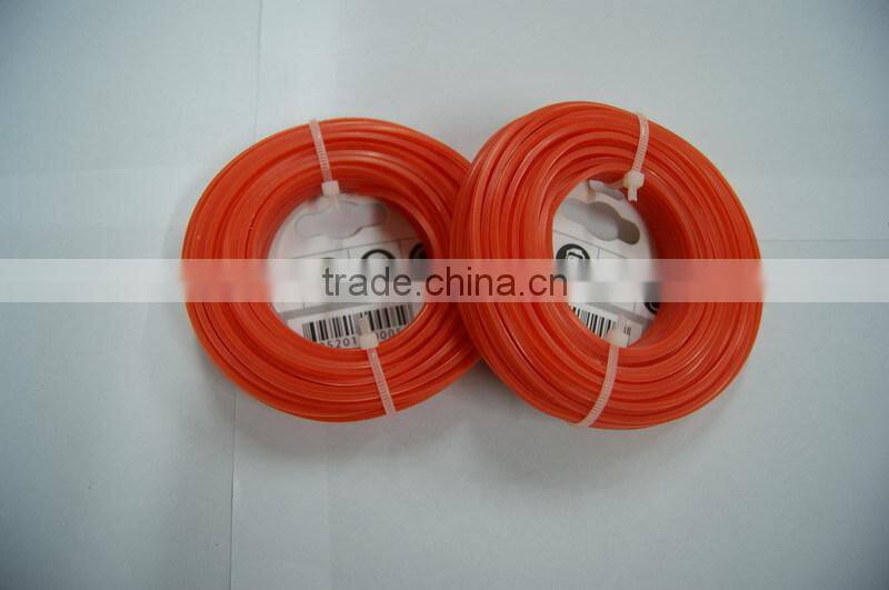 orange nylon trimmer line