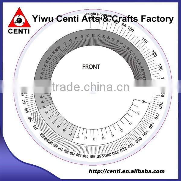 BMI Plastic 3 Wheel BMI Calculator for Pediatric and Adult
