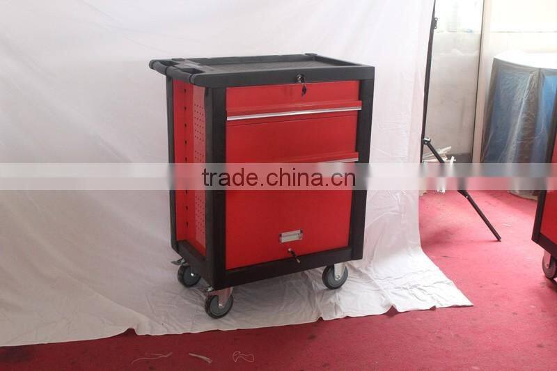 Two-drawer & one door tool cabinet