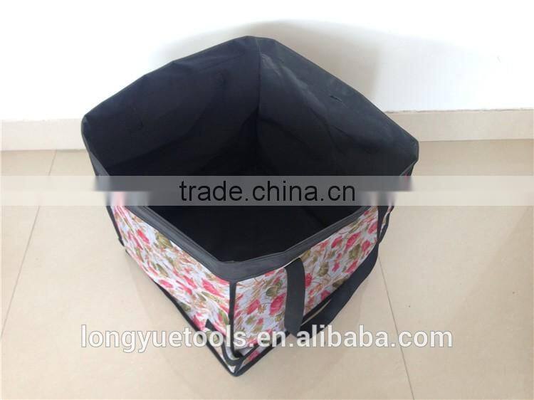 600D oxford handled fabric cheap reusable bags