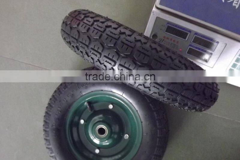 Pneumatic rubber wheel 3.50-7 for Turkey market