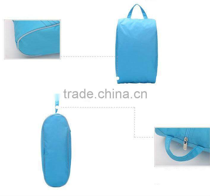Handle 600D Polyester Hanging Shoe Bag