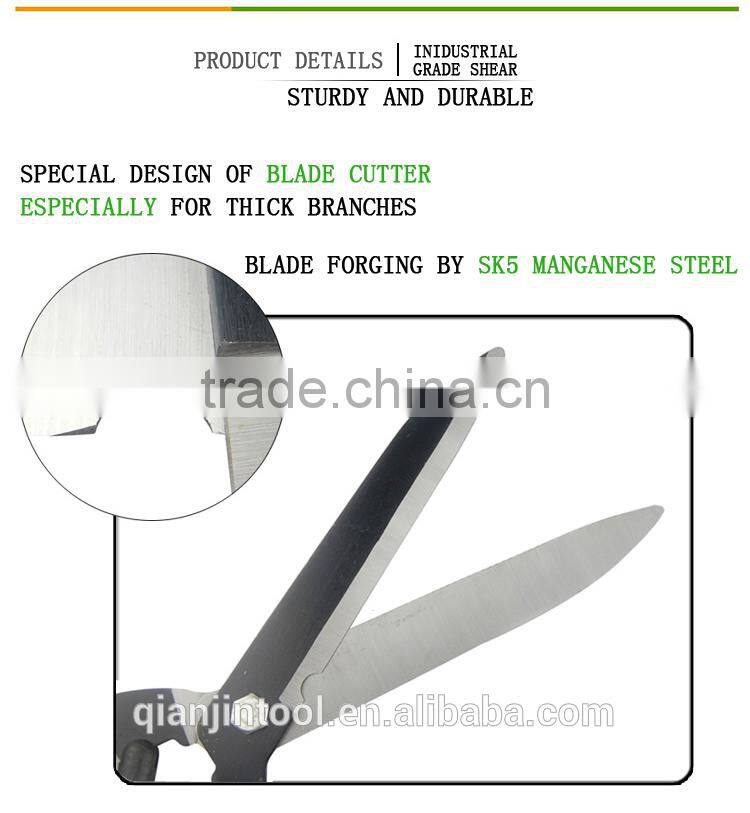 Comfortable garden hand tool high class hedge shear lawn shear