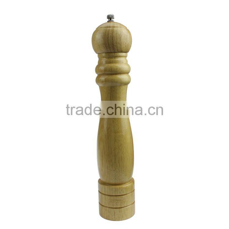 high quality manual wooden pepper grinder