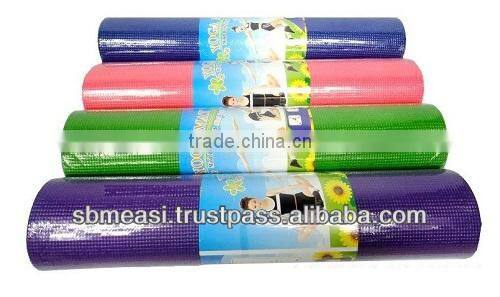 Sport Comfortable Flexible Anti-Slip TPE Yoga Map 6mm 8mm