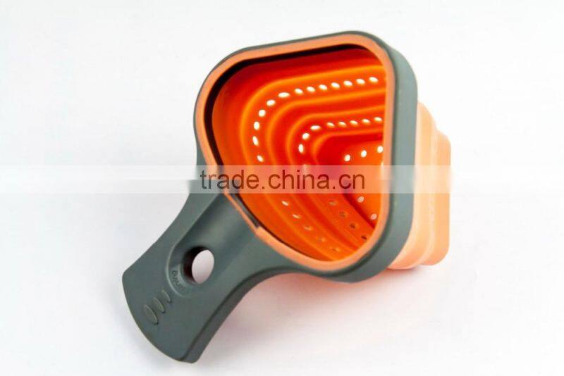 16093 SILICONE MEASURING CUPS SET CUP SPOON KITCHEN TOOL COLLAPSIBLE BAKING COOK