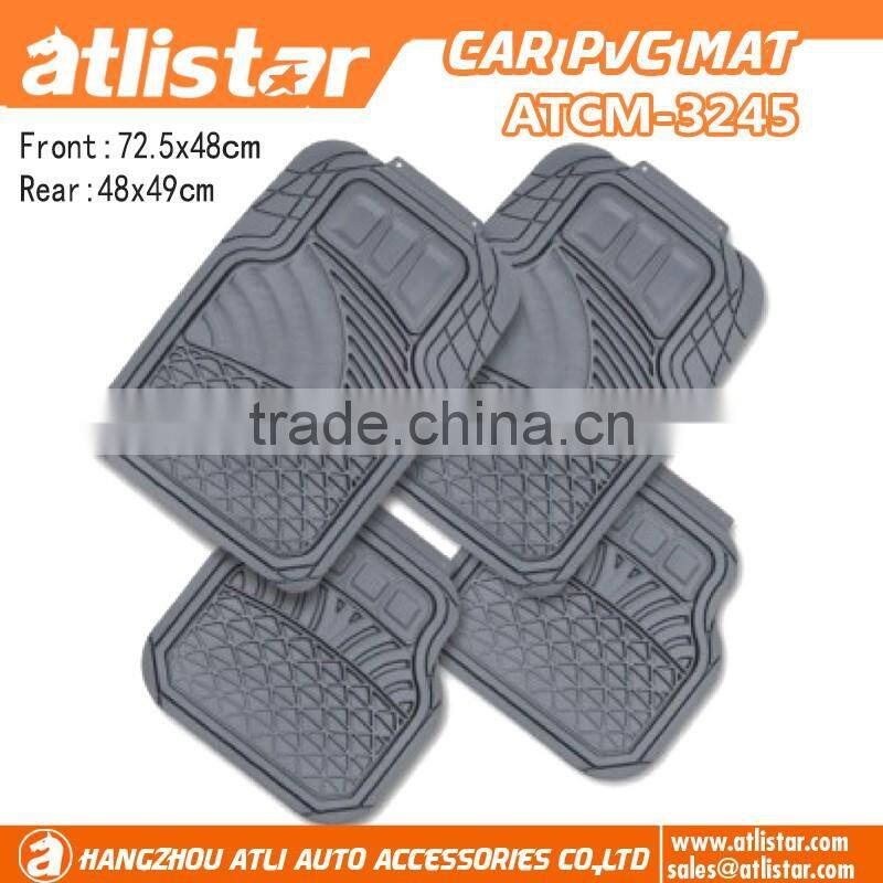 high quality Universal 3D kagu car mats easy clean PVC 3D car mat