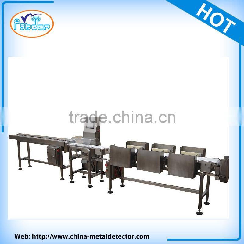 Stainless steel auto conveyor dynamic automatic weight sorting machine