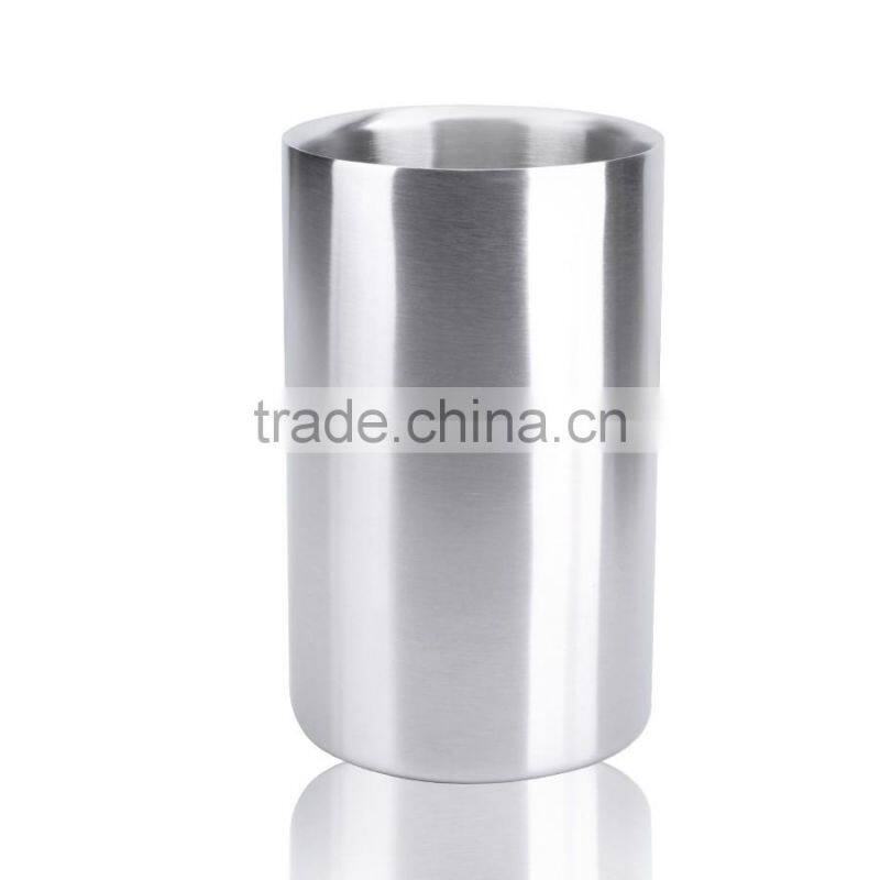 Hot sale restaurant bar accessories stainless steel wine champagne coolder ice bucket