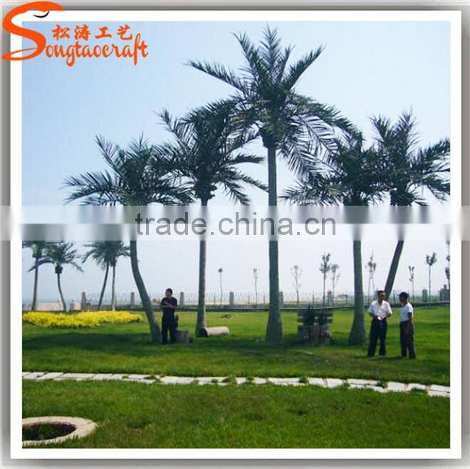 Hot sale Outdoor landscaping artificial fake coconut tree decoration palm tree dubai