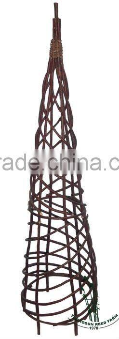 gardening willow obelisk