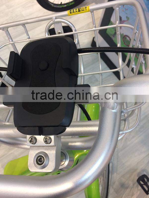 Alloy share bikes with solid tyre and lock