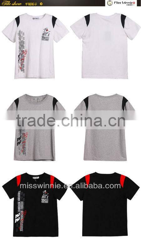 boys short sleeve sports t-shirt children's summer wear