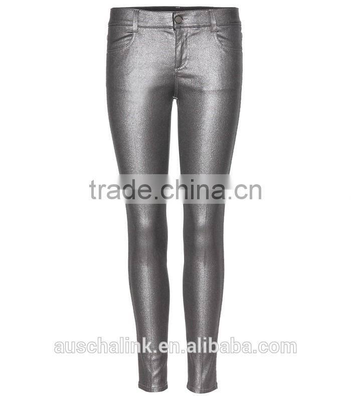 latest ladies fancy sexy skinny trousers made in china