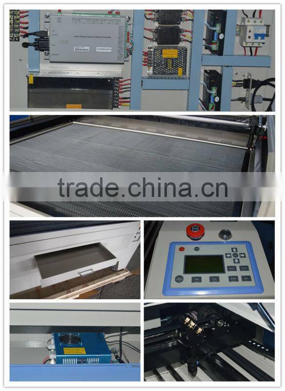 CO2 acrylic wood laser cutting machine hot sale JQ 1390