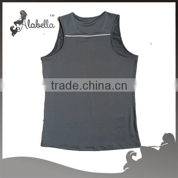 Wholesale men tank tops men's clothing with polyester spandex fabric