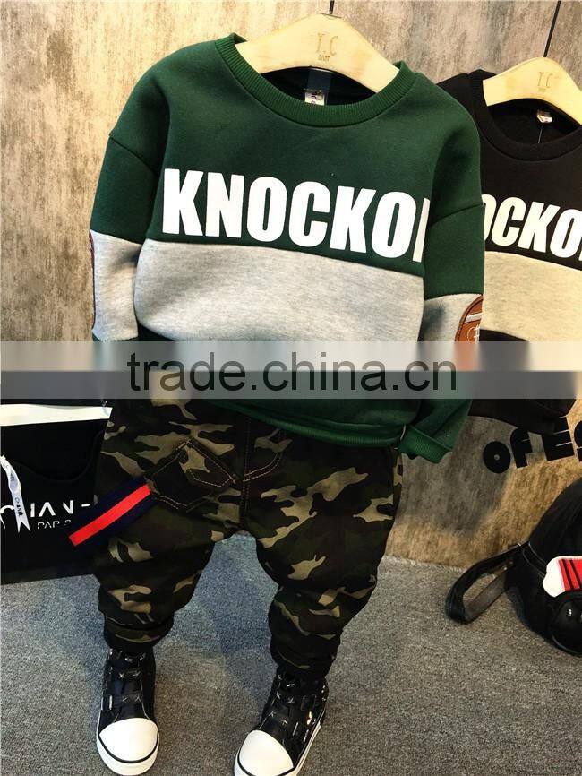 Korean kids wear tshirt design winter cotton fashion tops children apparel clothing