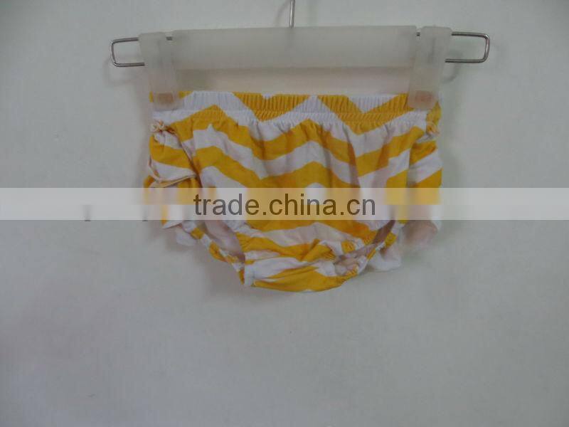 boutique cotton baby ruffle diaper cover bloomers wholesale baby chevron bloomes