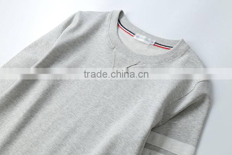 fashion blank grey women wholesale boutique clothing crewneck sweatshirt