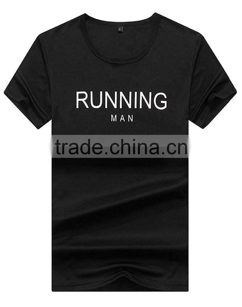 100% polyester microfiber custom t-shirt made in China