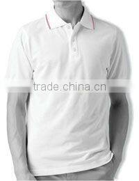 White Polo Shirt/Collared T-shirts