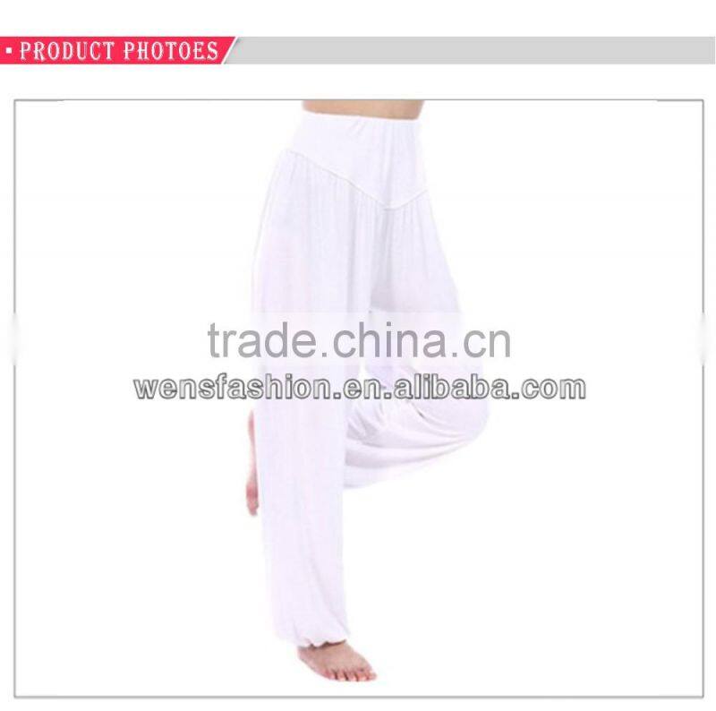 2016 Custom Yoga Harem Pants Women Workout Loose Yoga Pants