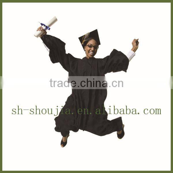 black graduation gowns, graduation robes, phd dotorate gowns