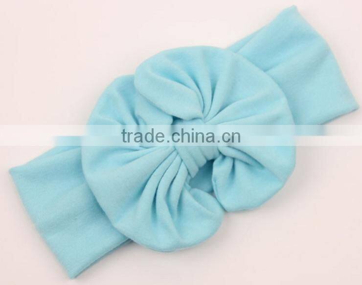 Dupioni Silk Baby Headband Kids Hair Accessories with Lace Rhinestone