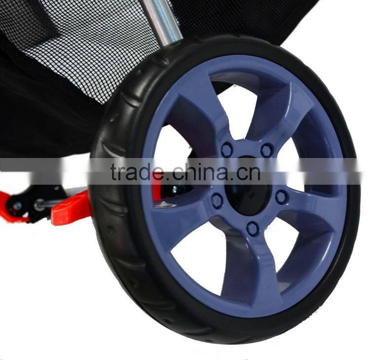 Three Wheel Pet Stroller / Cat & Dog Foldable Carrier Strolling Cart