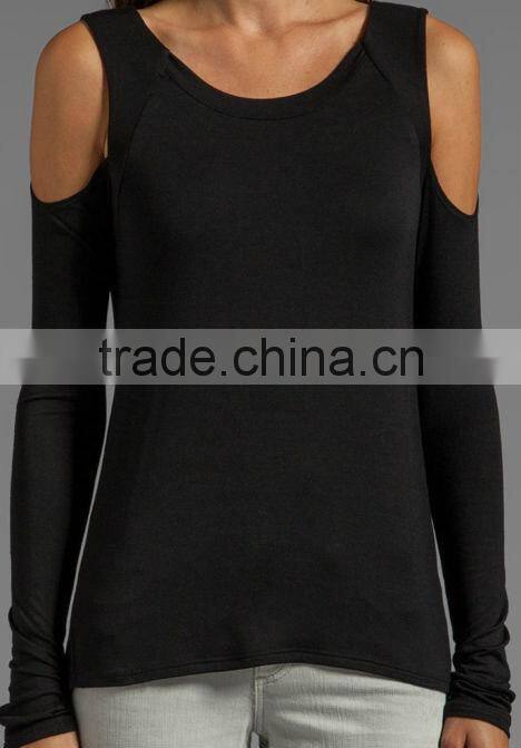 open shoulder shirts