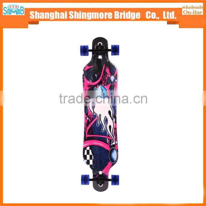2017 alibaba china supplier hot sales good quality four wheels skateboard for adults