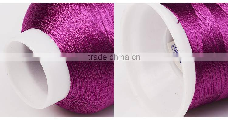 Wholesale 100% viscose rayon filament thread for hand and machine embroidery