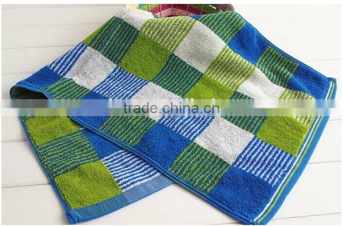 100% cotton striped sport towel