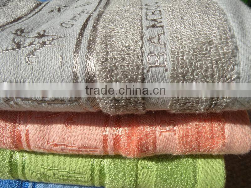 100% bamboo fiber golf towel/sport towel