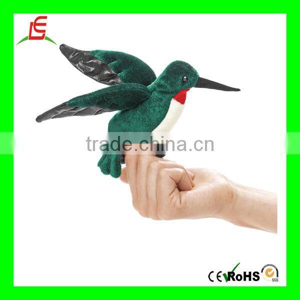 lovely bird toys mini plush finger puppets Eagle Parrot