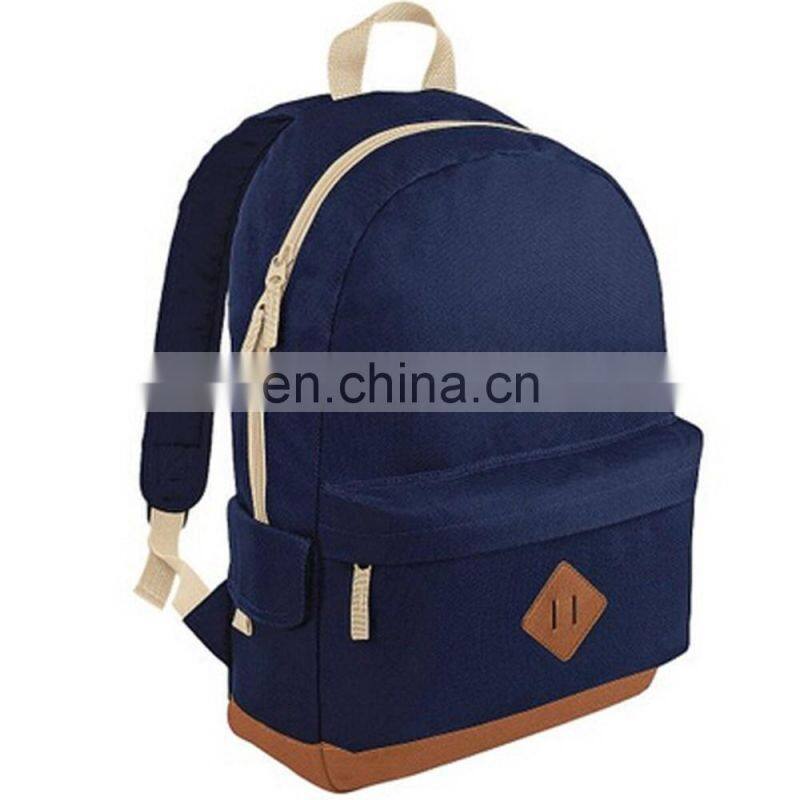 Adjustable Shoulder Classical College School Laptop Backpack Rucksack