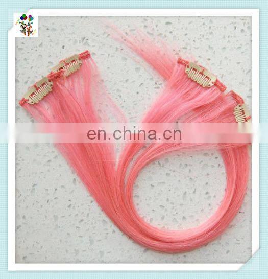 Cheap Colors Long Straight Synthetic Clip in Hair Extensions HPC-0100