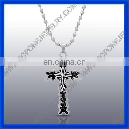 2014 Stainless Steel Removable Sword Skull CZ Pendant China Top Manufacturer