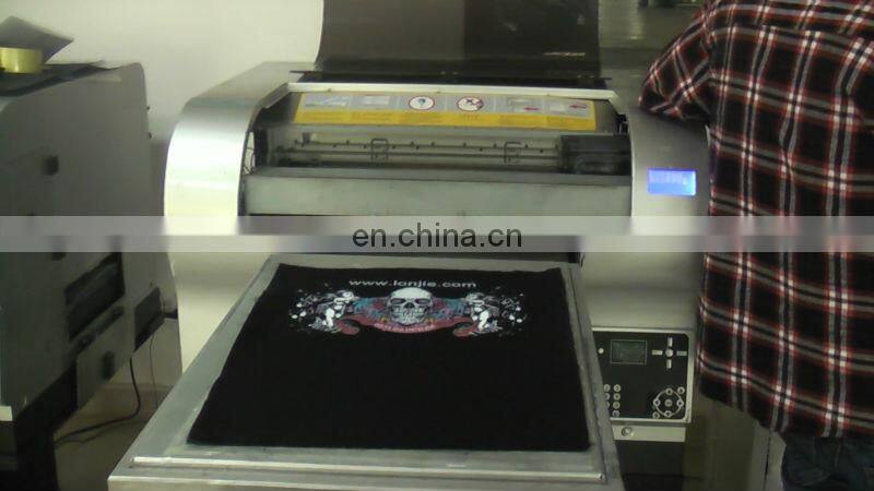 SLJET digital manual direct to t shirt t-shirt logo garment print printing machine for sale