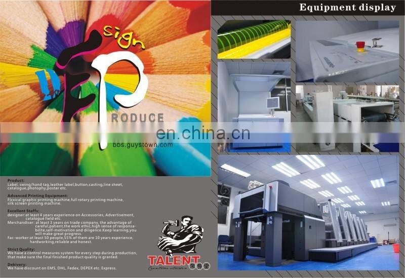 custom private brand name logo leather jeans label