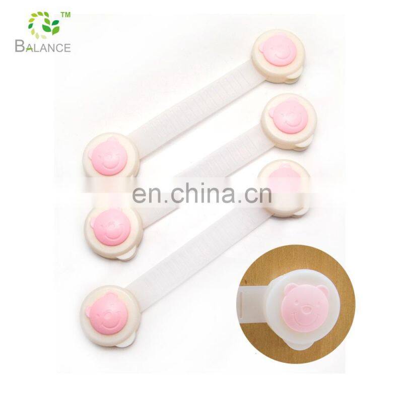 Baby proofing kids safety plastic lock Child Protective Drawer and Cabinet Locks