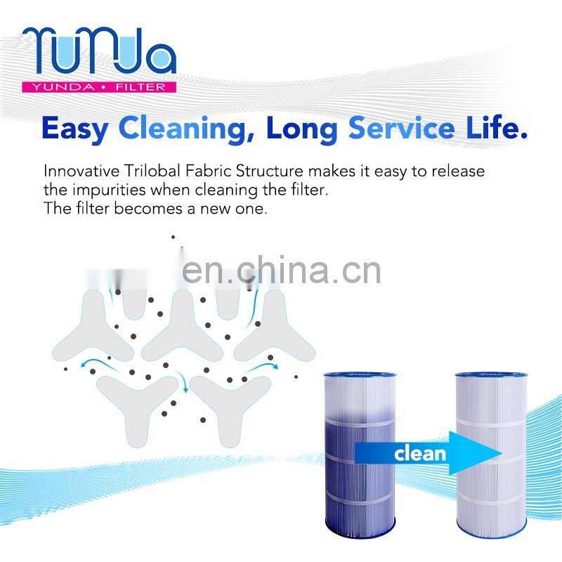 Hot Tub PP Pleated swimming pool filter cartridge