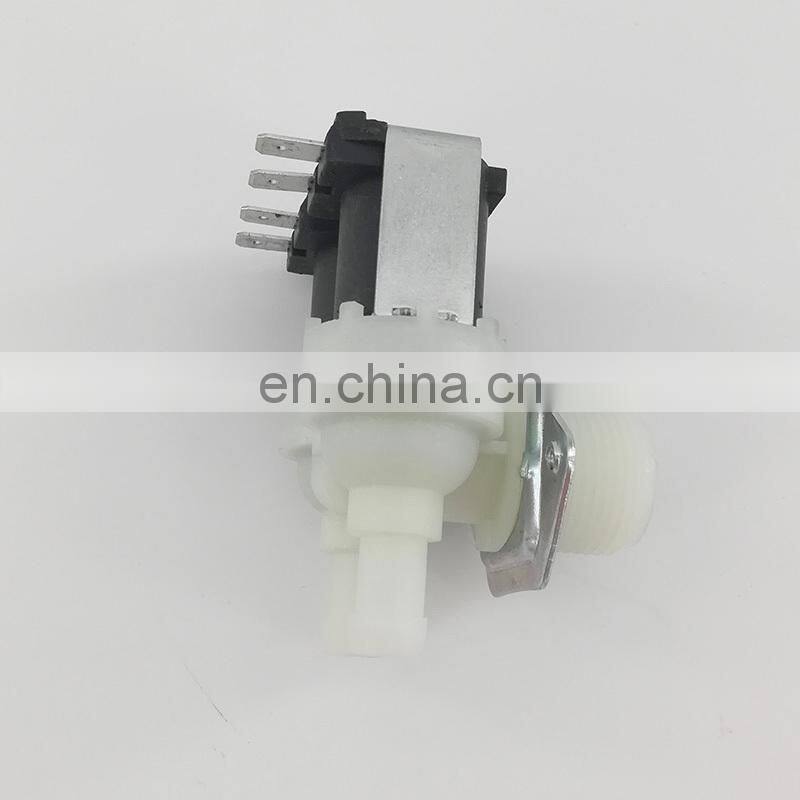 2 way vertical type PA Inlet water valve G3/4" x 12mm 24V 12V DC Plastic washing machine valve